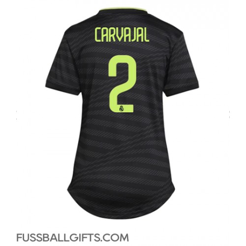 Real Madrid Daniel Carvajal #2 Fußballbekleidung 3rd trikot Damen 2022-23 Kurzarm